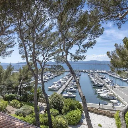 度假居 Les Romarins Au Port De Santa Lucia By Sea View *